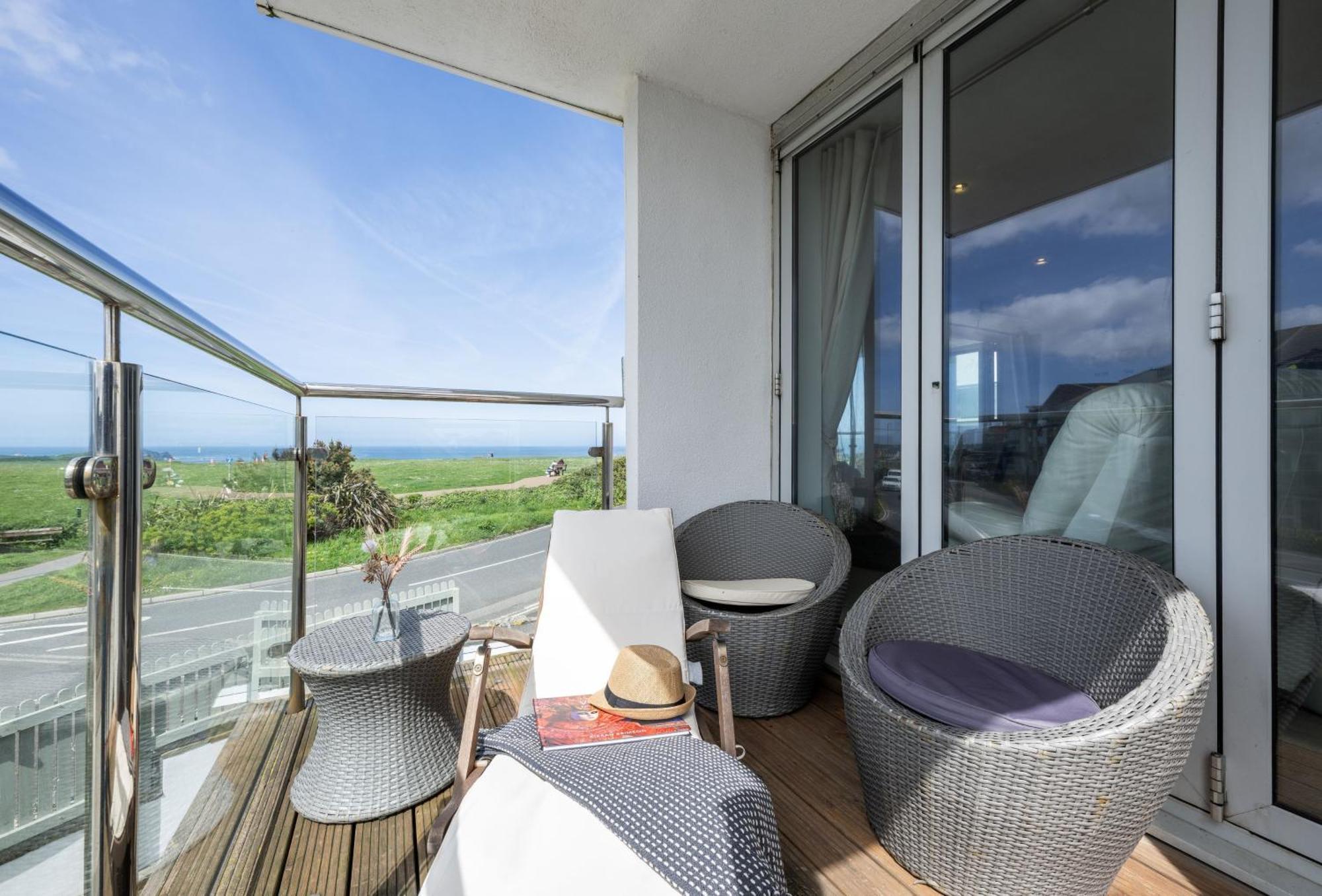 Number 2 In Lusty Glaze, Newquay Villa Newquay  Luaran gambar